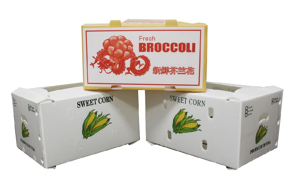 出口果蔬箱，多色印刷